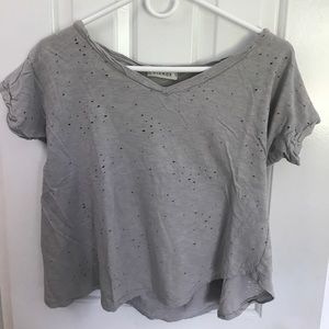 T shirt with holes